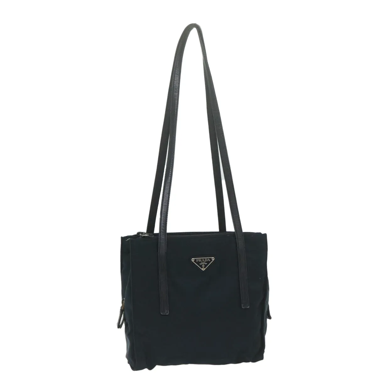 PRADA Shoulder Bag Nylon Navy 63380