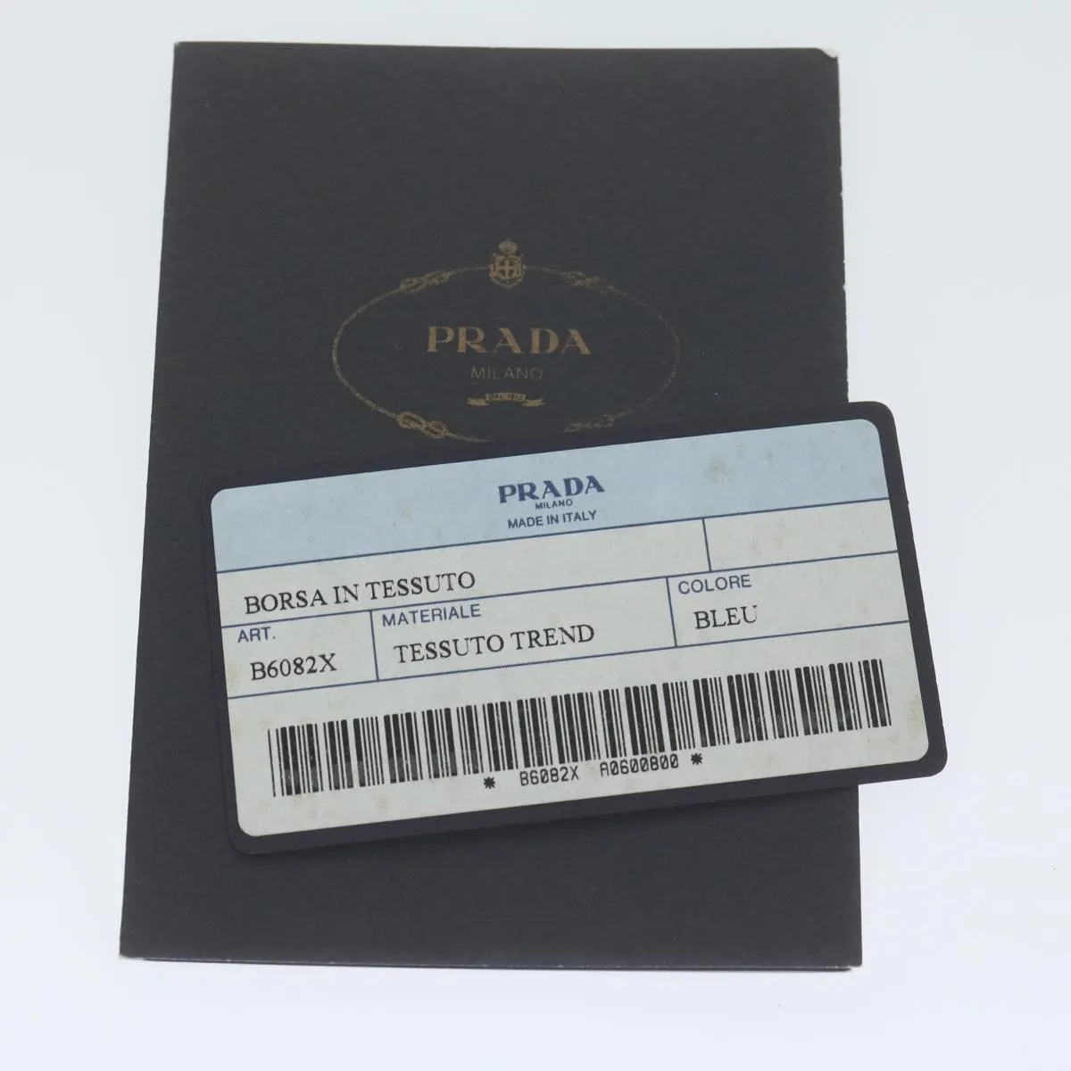 PRADA Shoulder Bag Nylon Navy 63380