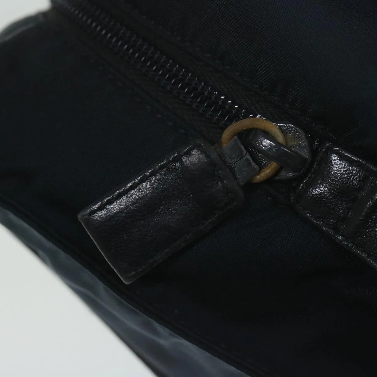 PRADA Shoulder Bag Nylon Navy 63380