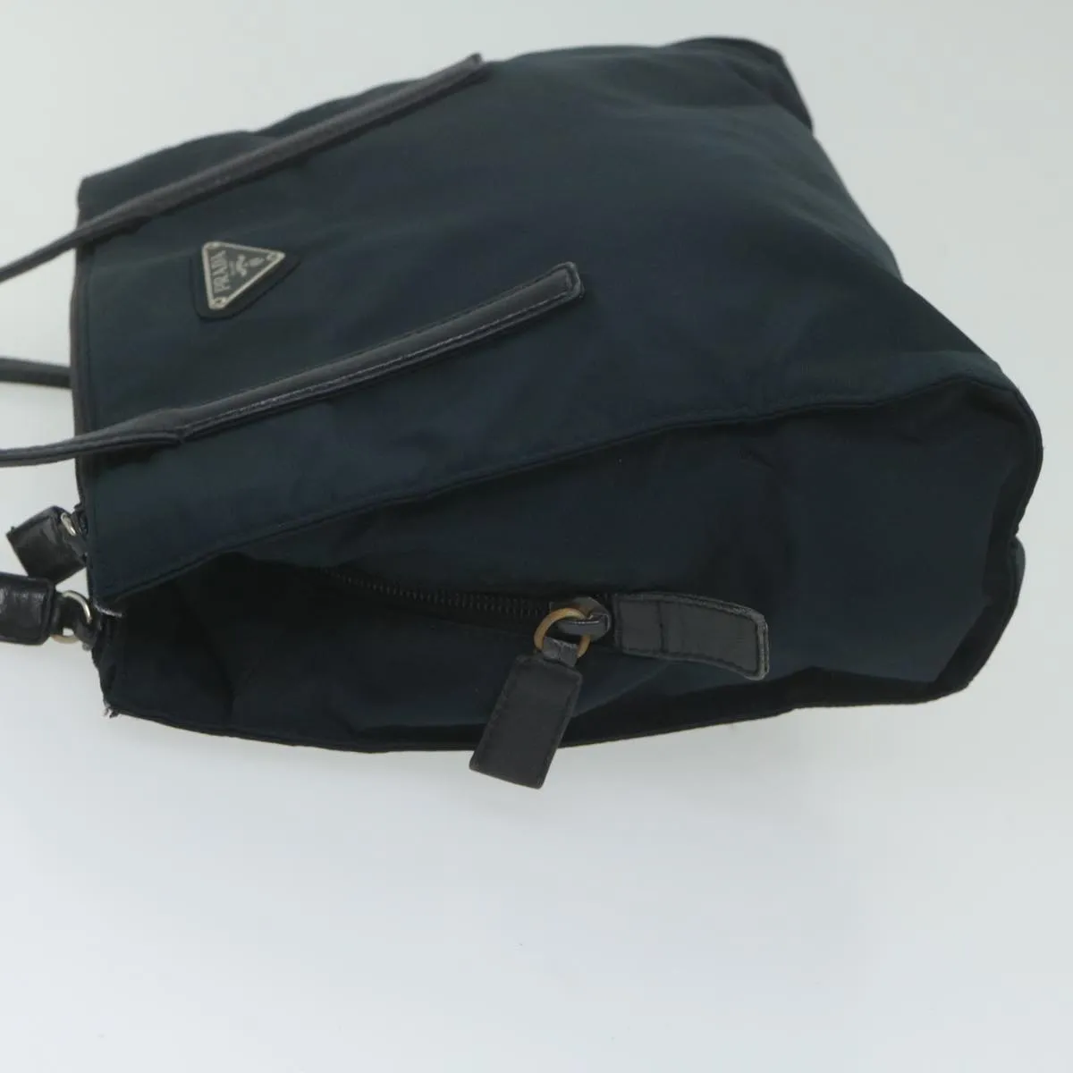 PRADA Shoulder Bag Nylon Navy 63380