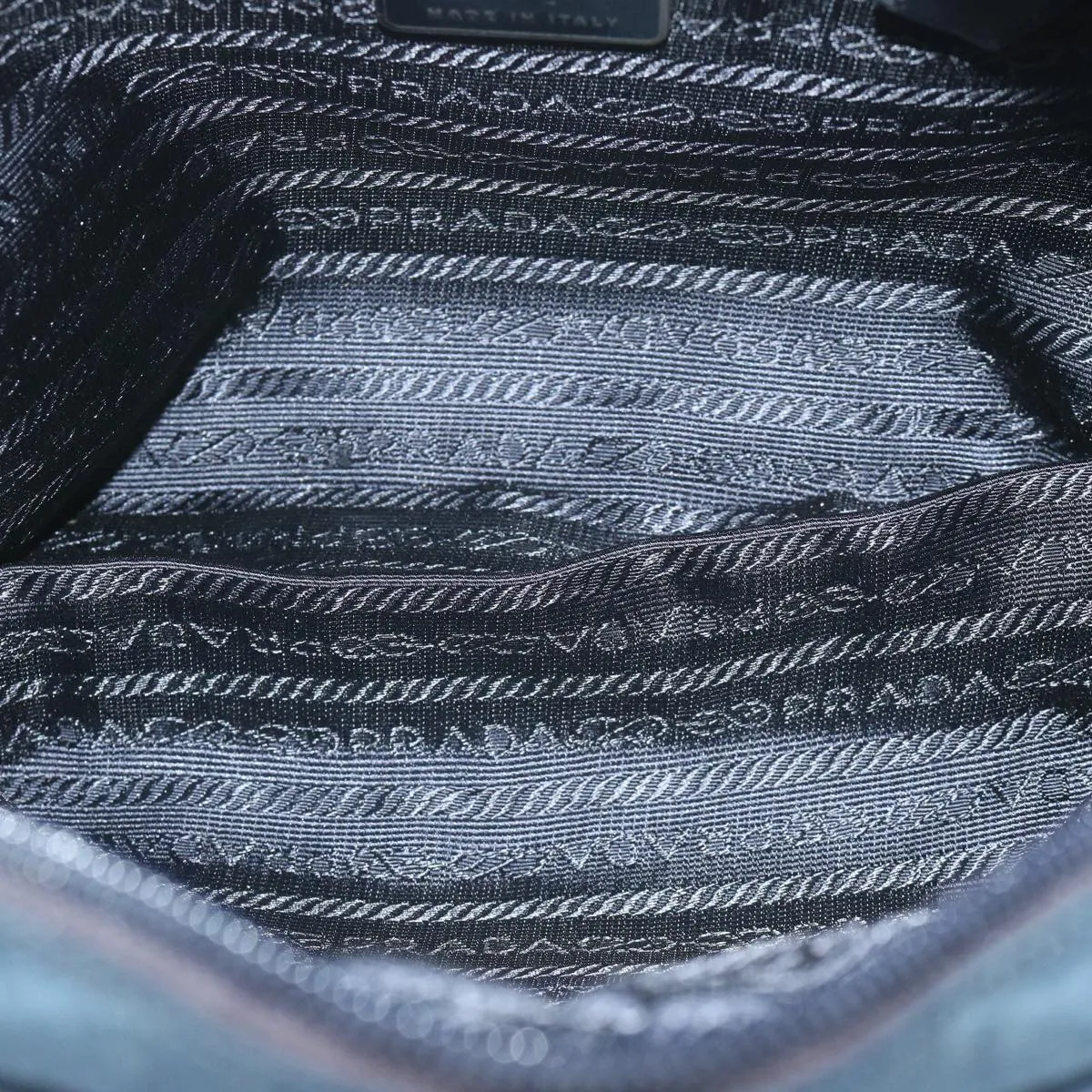 PRADA Shoulder Bag Nylon Navy 63380