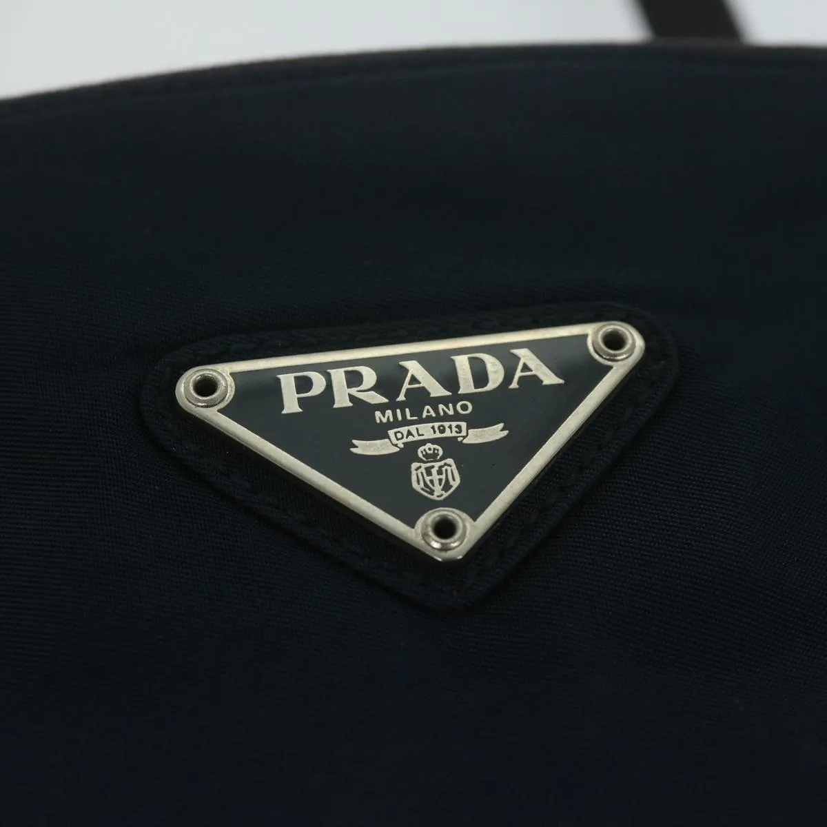 PRADA Shoulder Bag Nylon Navy 63380