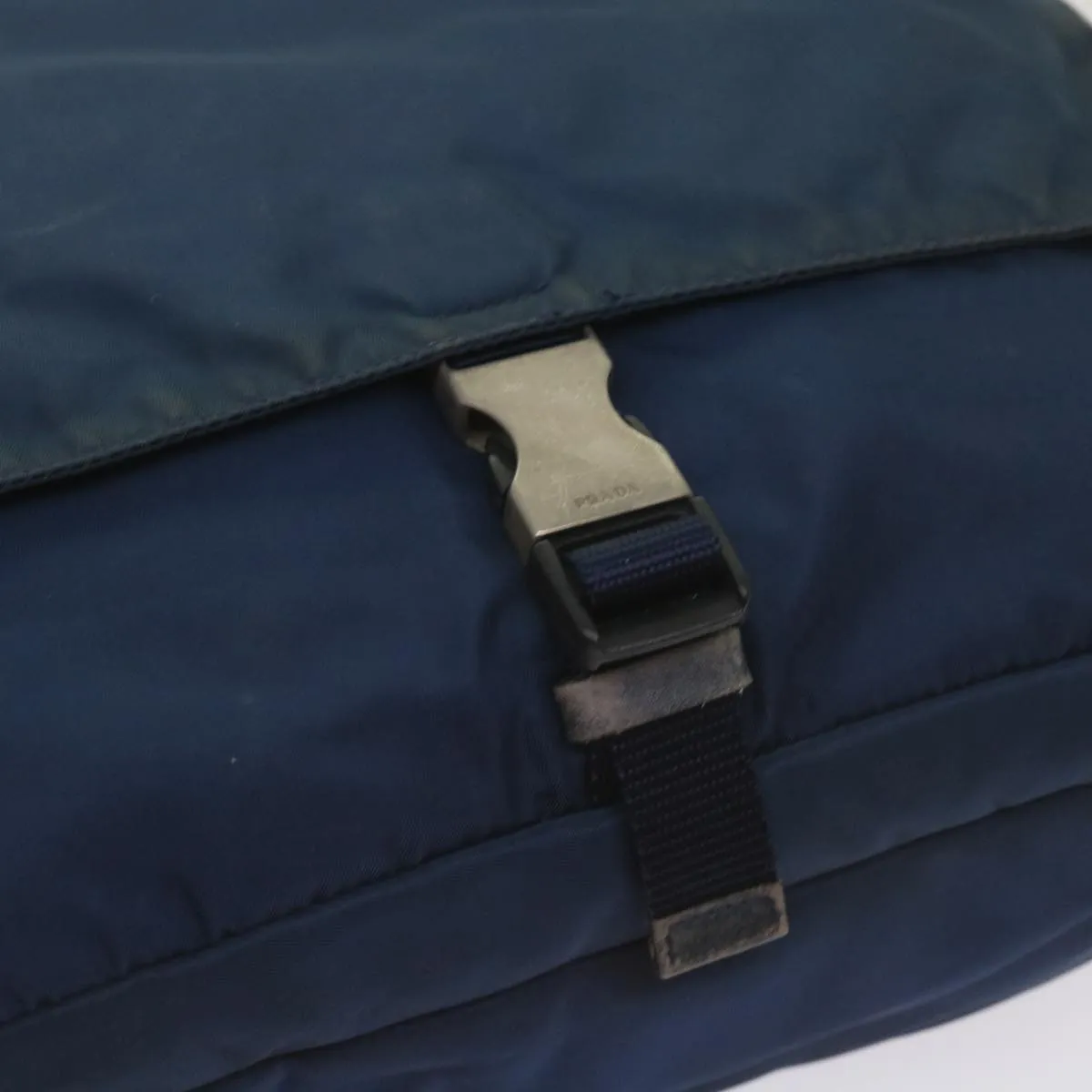 PRADA Shoulder Bag Nylon Navy ar11477B