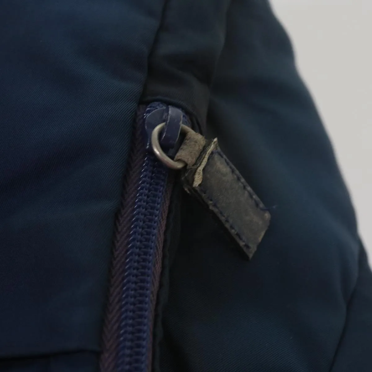 PRADA Shoulder Bag Nylon Navy ar11477B