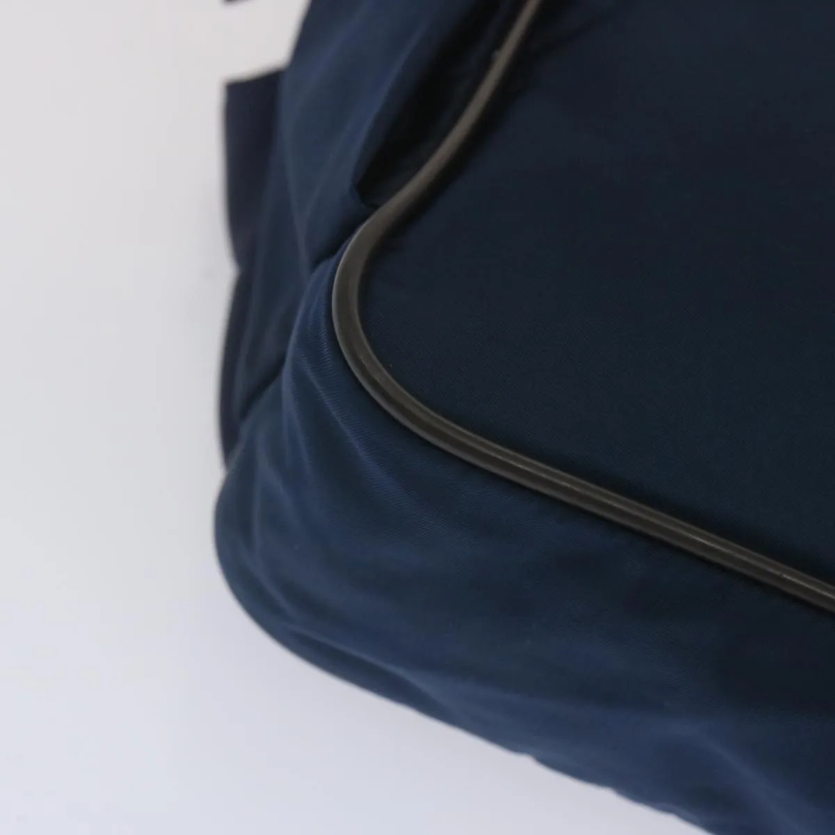 PRADA Shoulder Bag Nylon Navy hk1116