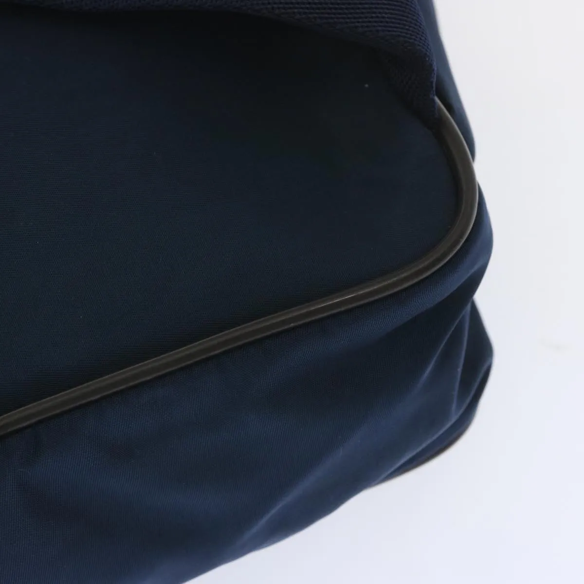 PRADA Shoulder Bag Nylon Navy hk1116