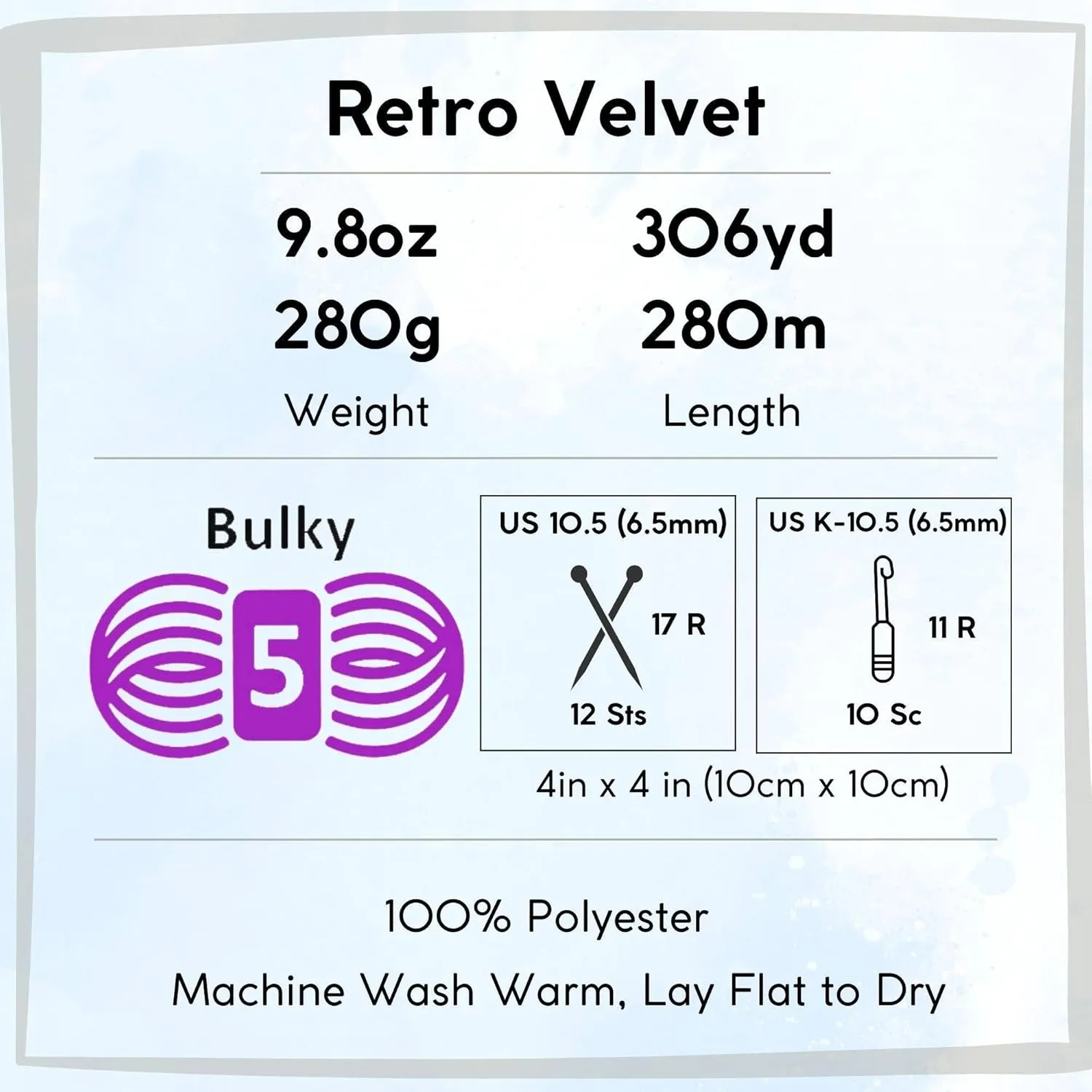 Premier Yarns Retro Velvet Black 1088-05 (3-Skeins - Same Dye Lot) Chunky Bulky #5 Polyester Yarn for Crocheting and Knitting with Project Bag
