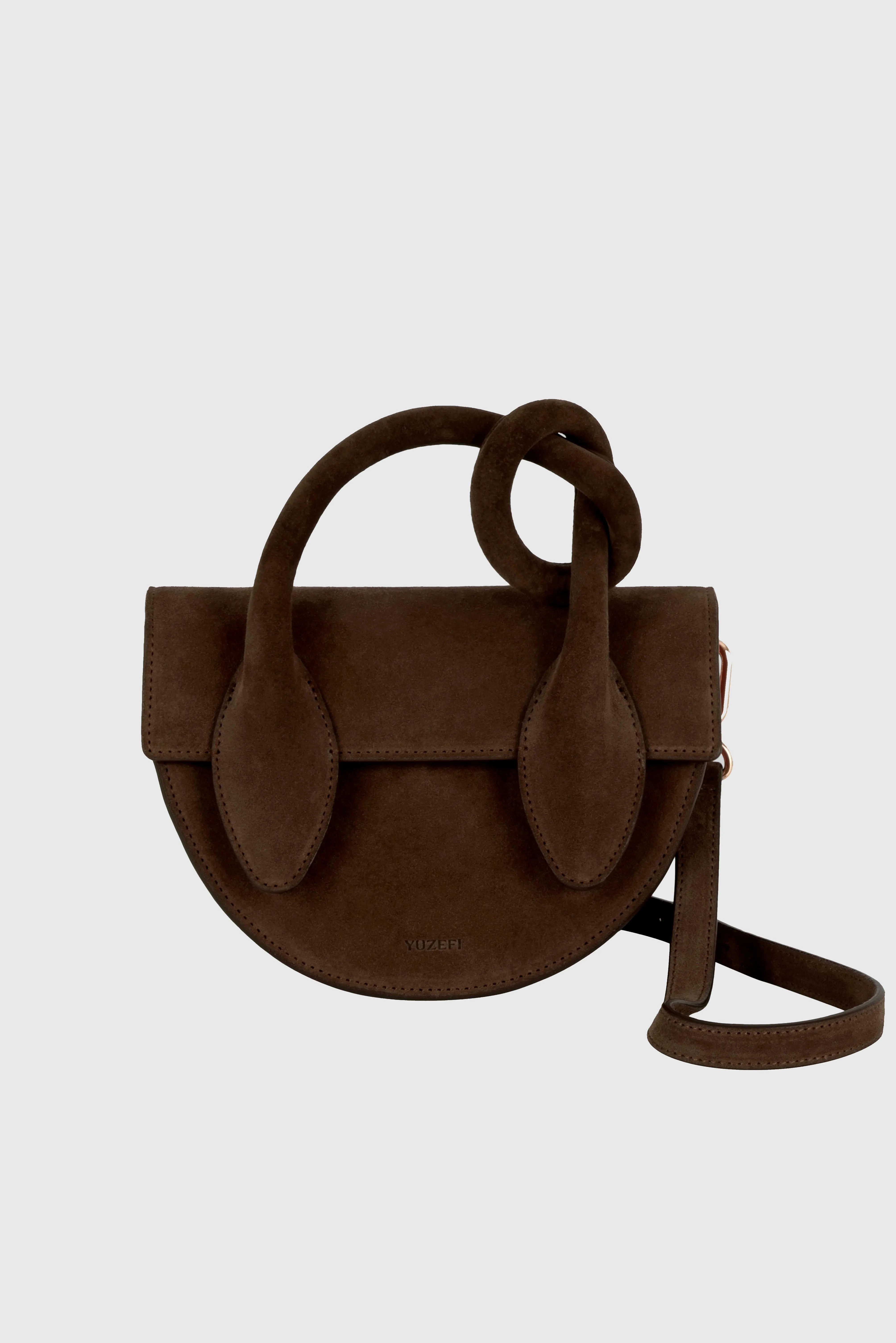 PRETZEL - CHOCOLATE SUEDE