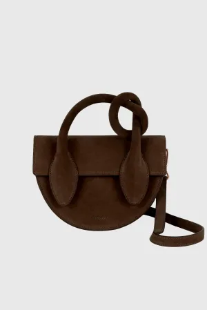 PRETZEL - CHOCOLATE SUEDE