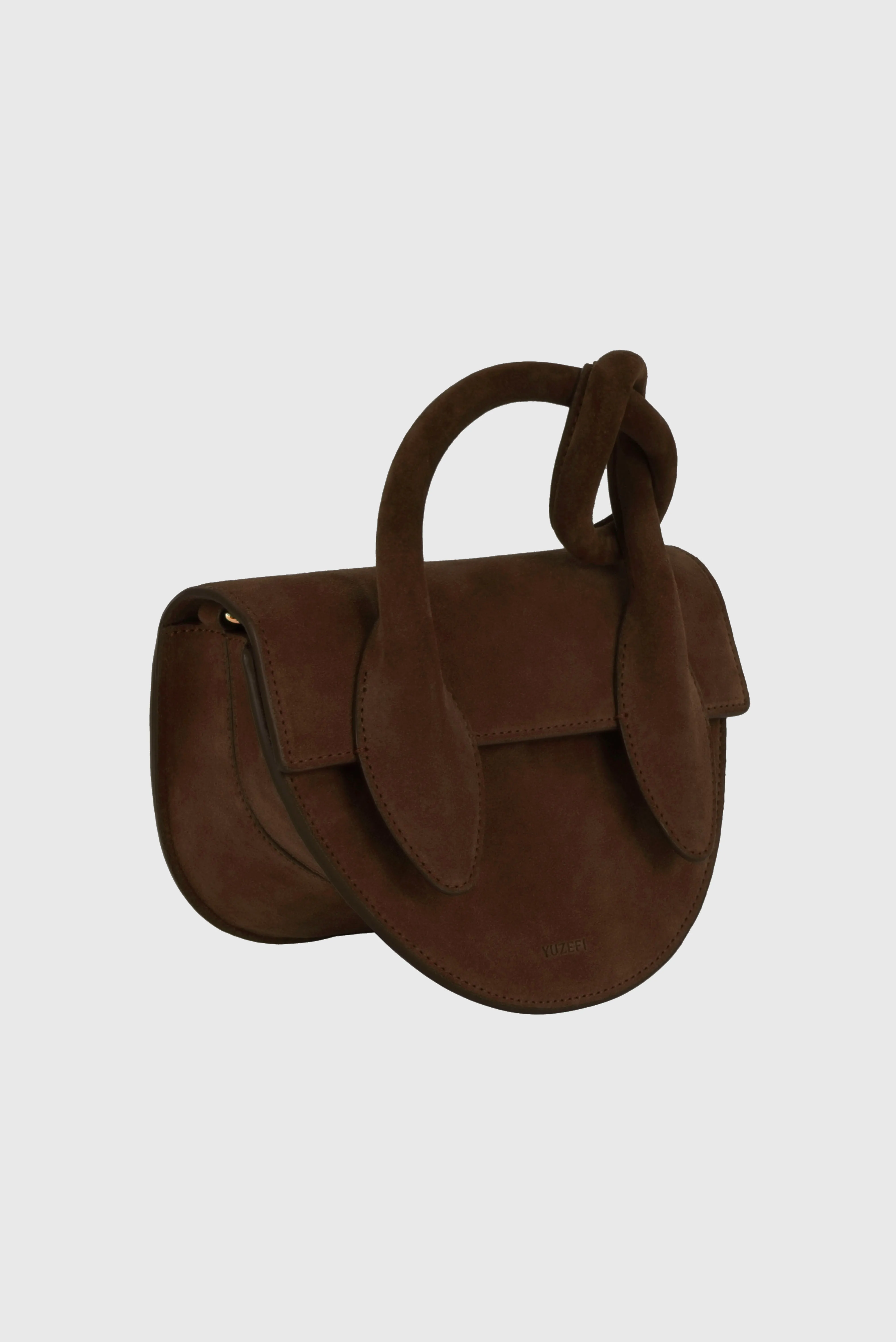 PRETZEL - CHOCOLATE SUEDE