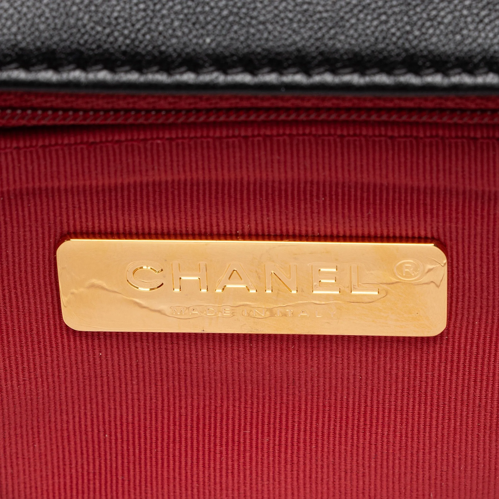 Private sale Flap Efficient customer service Medium Lambskin Shoulder 19 Chanel Bag (SHF-boGp4i)