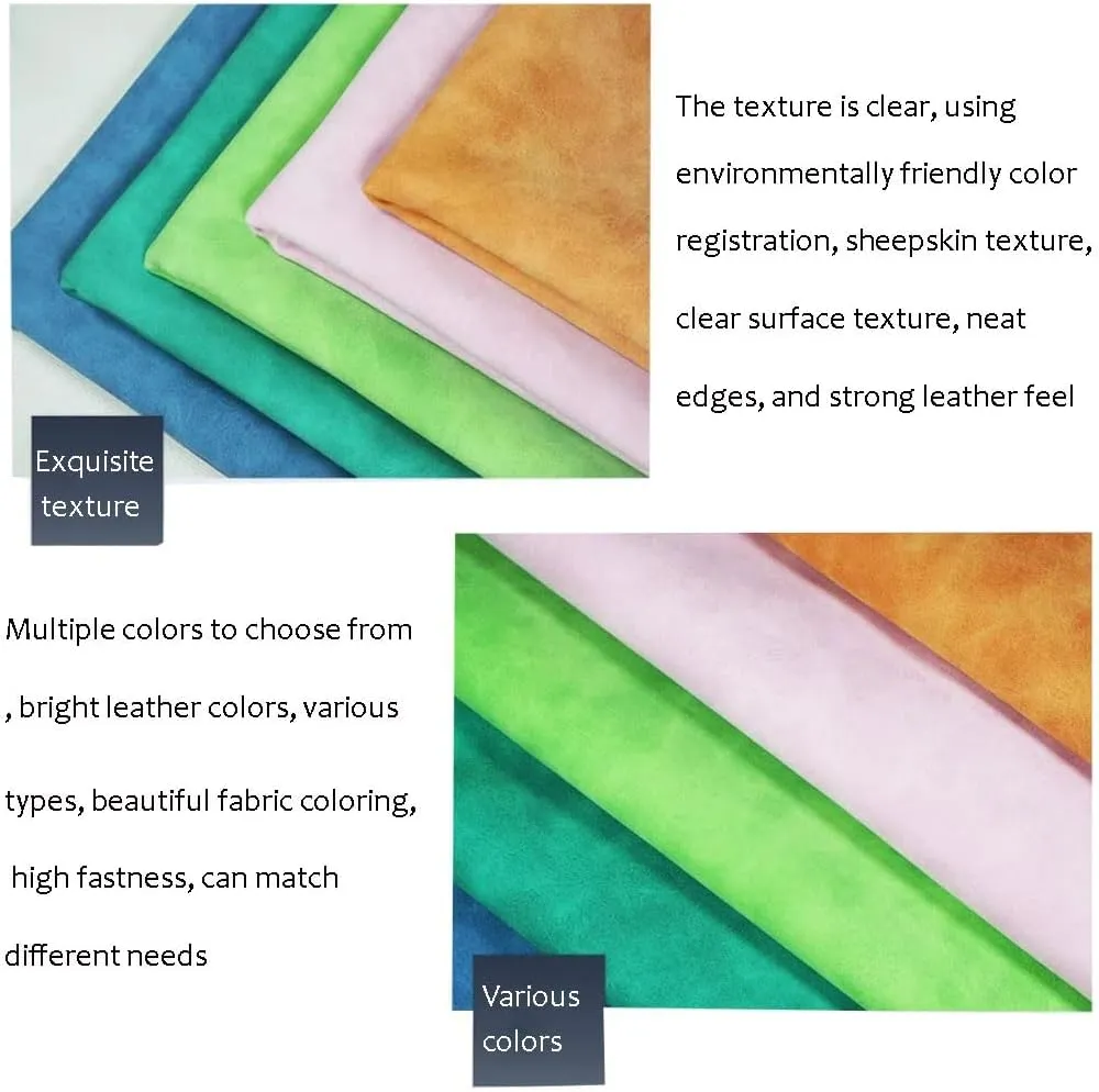 PU Fabric Leather, 39.4" x 54.3", 0.8mm Thick, Faux Synthetic Leather Material Sheets for Upholstery Craft, DIY Sewing, Sofa, Chair, Handbag, Wallet, Hair Bow, Festival Decoration, Repairing(Dark brow
