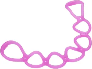 Pull Rope Yoga Silicone Pull Rope Resistance Band Fitness Elastic Pull Rope Home Gym Multifunctional Yoga Forming Workout 7 Hole Resistance Band for Exercise Training Fitness Workout