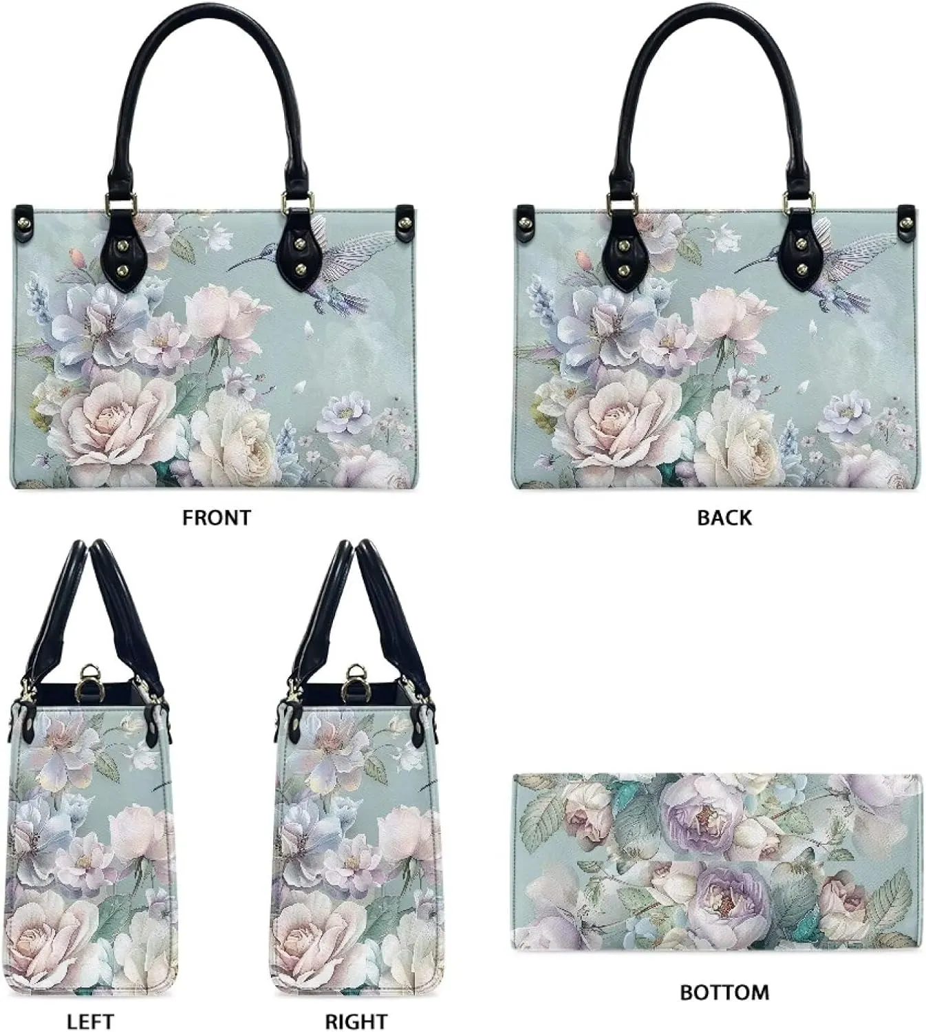 Purses and Handbags for Women, Top Handle Shoulder Tote Bag Leather Satchel Crossbody Bag for Travel Work