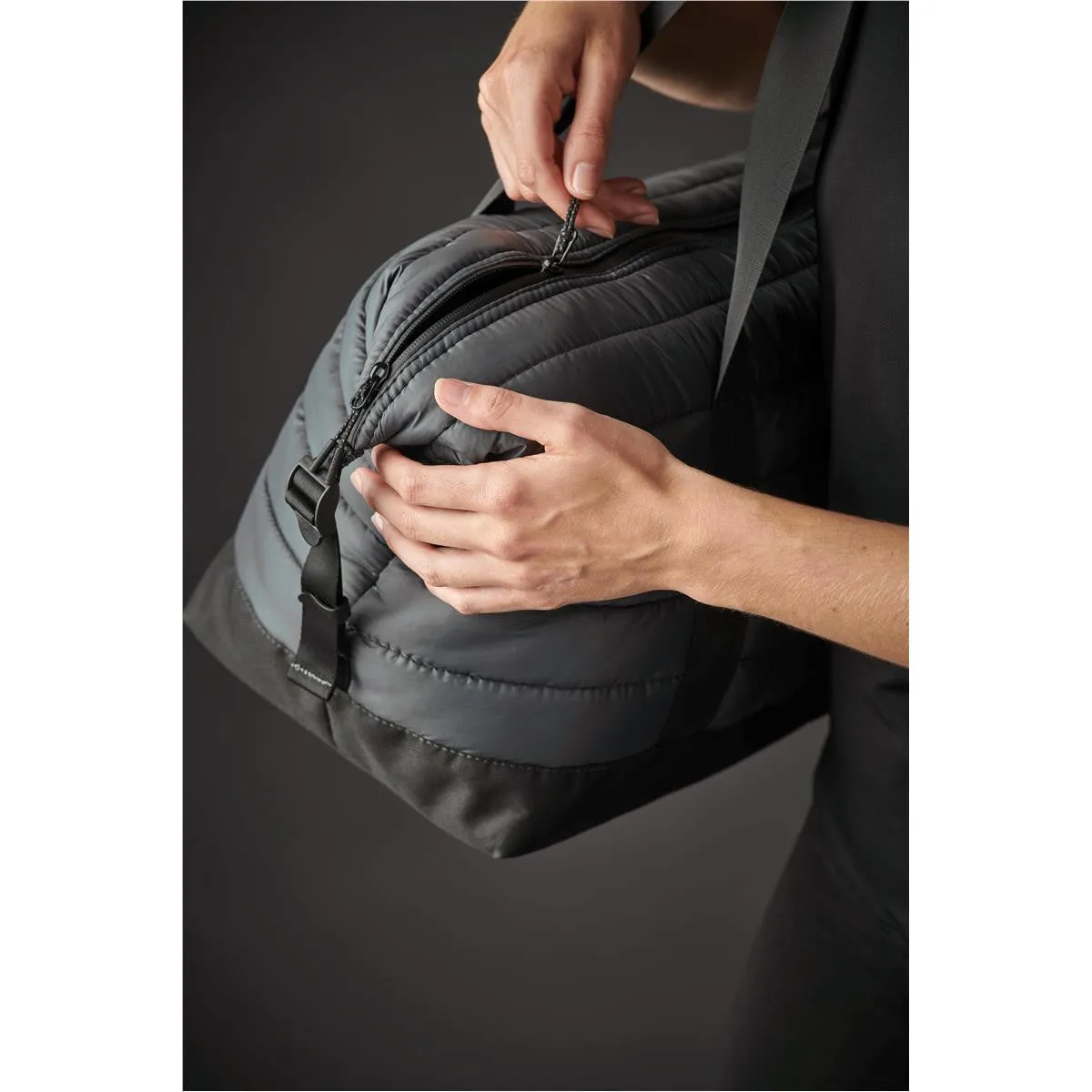QBX-1    Stavanger Quilted Duffle
