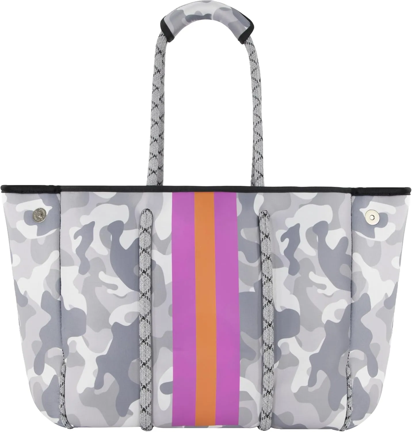 QOGiR Neoprene Multipurpose Beach Bag Tote with Inner Zipper Pocket … … … …