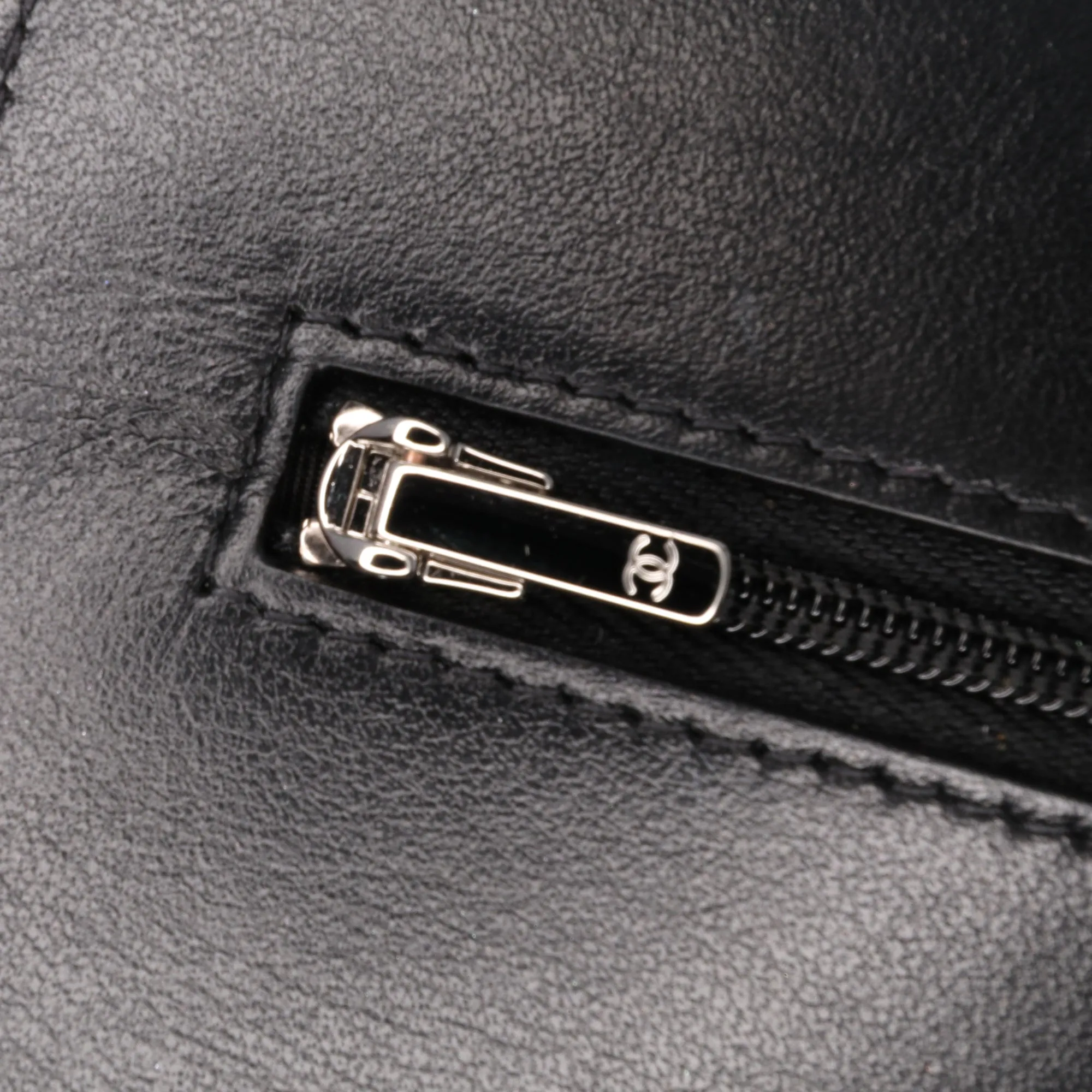 Quilted Suede Cocostellar Wallet on Chain