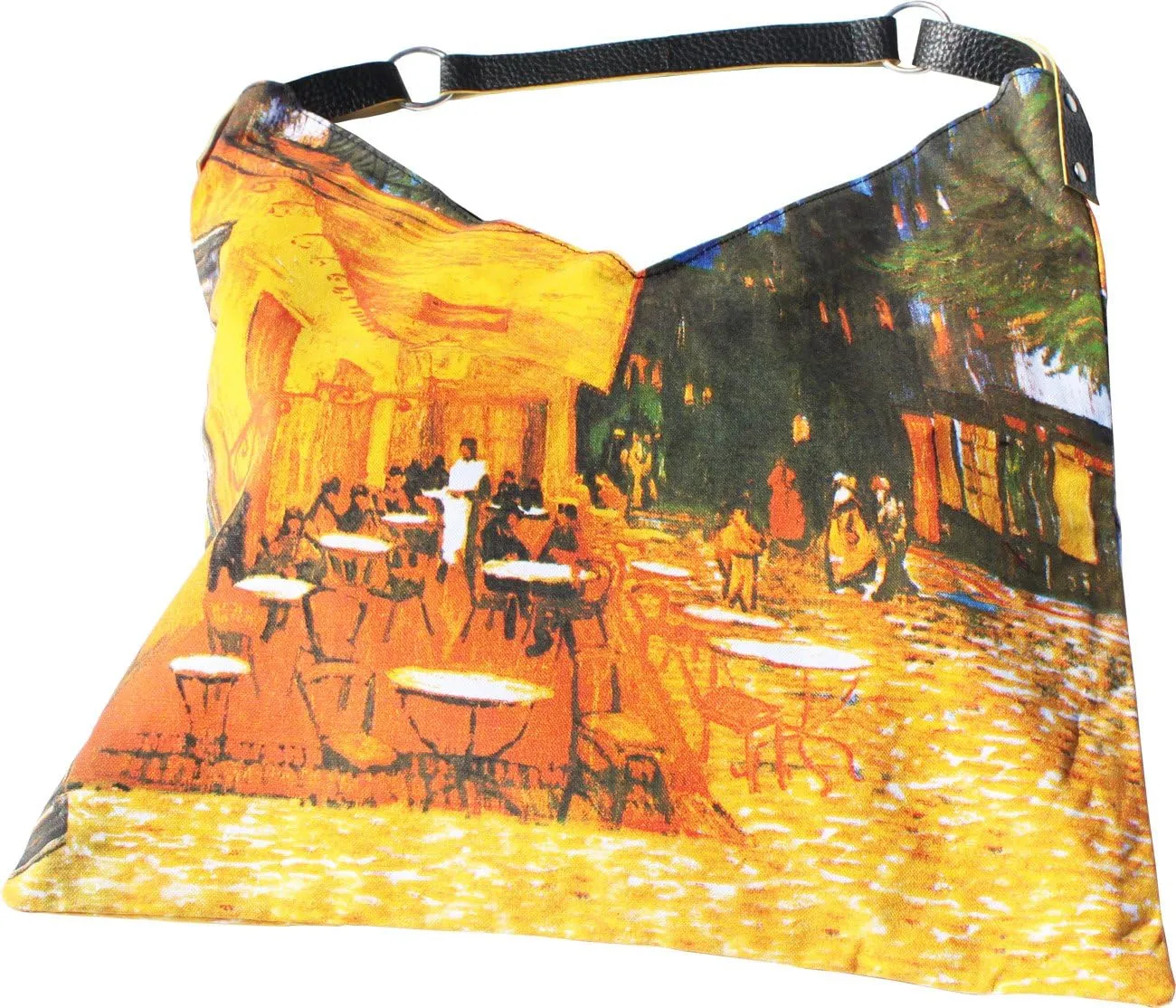 RaanPahMuang Work of Art Fashion V Shoulder Bag Cafe Terrace at Night Van Gogh