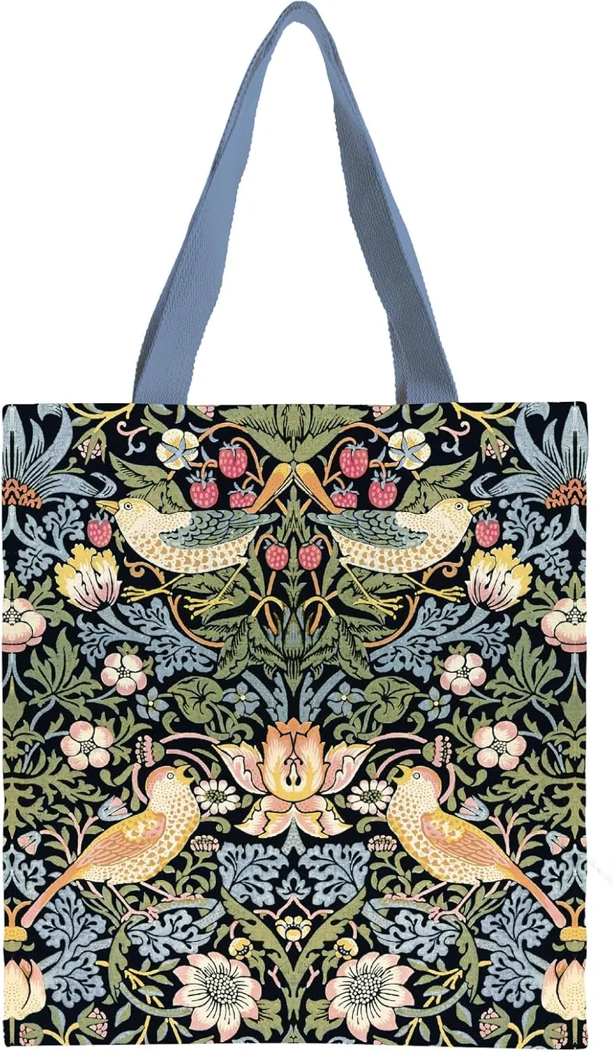RainCaper Canvas Tote Bag for Women | Magnetic Closure & Open Interior Pocket | Holds Laptops, Magazines, Sunglasses, Books