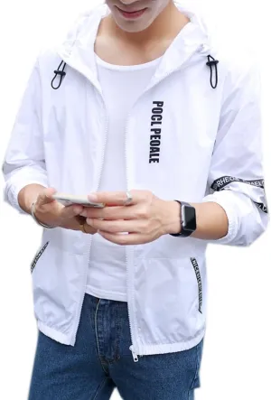 Rash Guards Men Super Thin Breathable Outdoor Coat Summer Students UV Protection Clothing