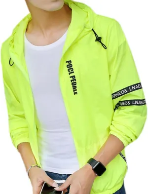 Rash Guards Men Super Thin Breathable Outdoor Coat Summer Students UV Protection Clothing