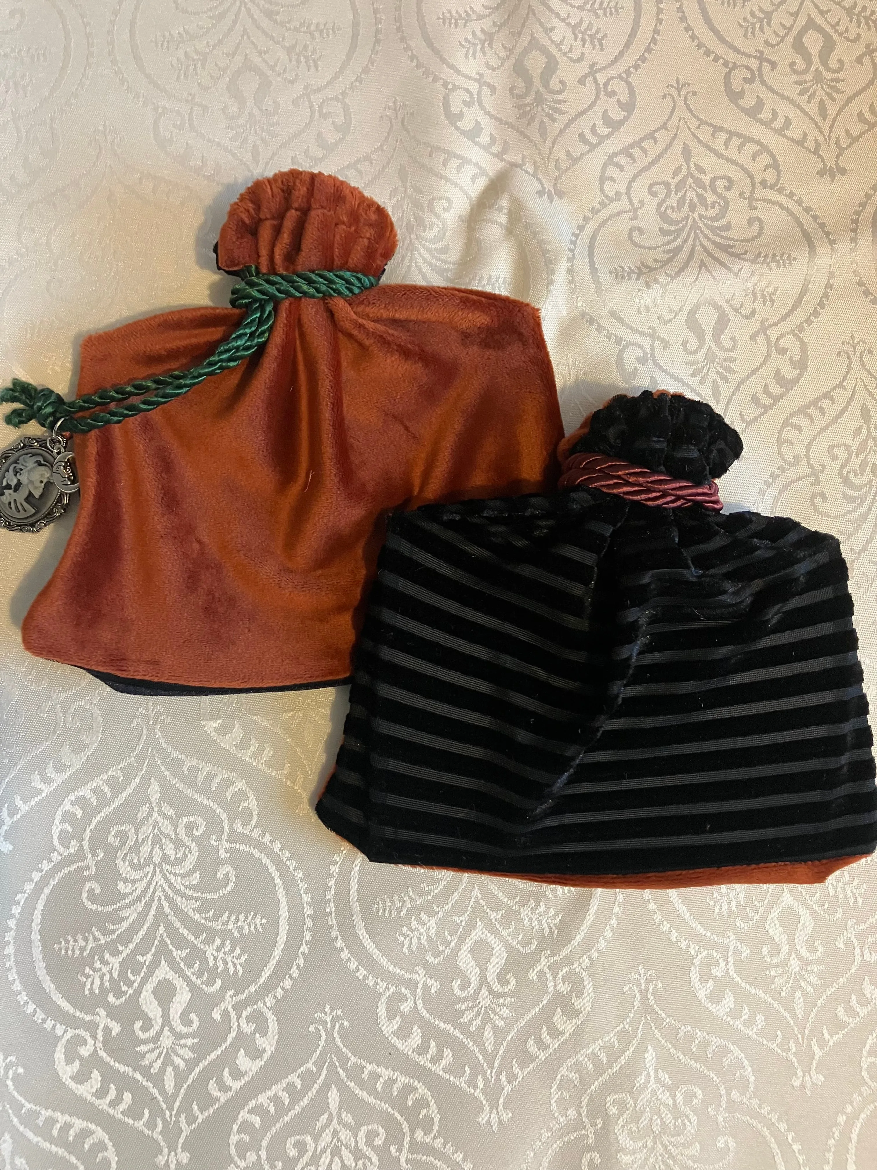 Reclaimed Velvet Tarot card bags