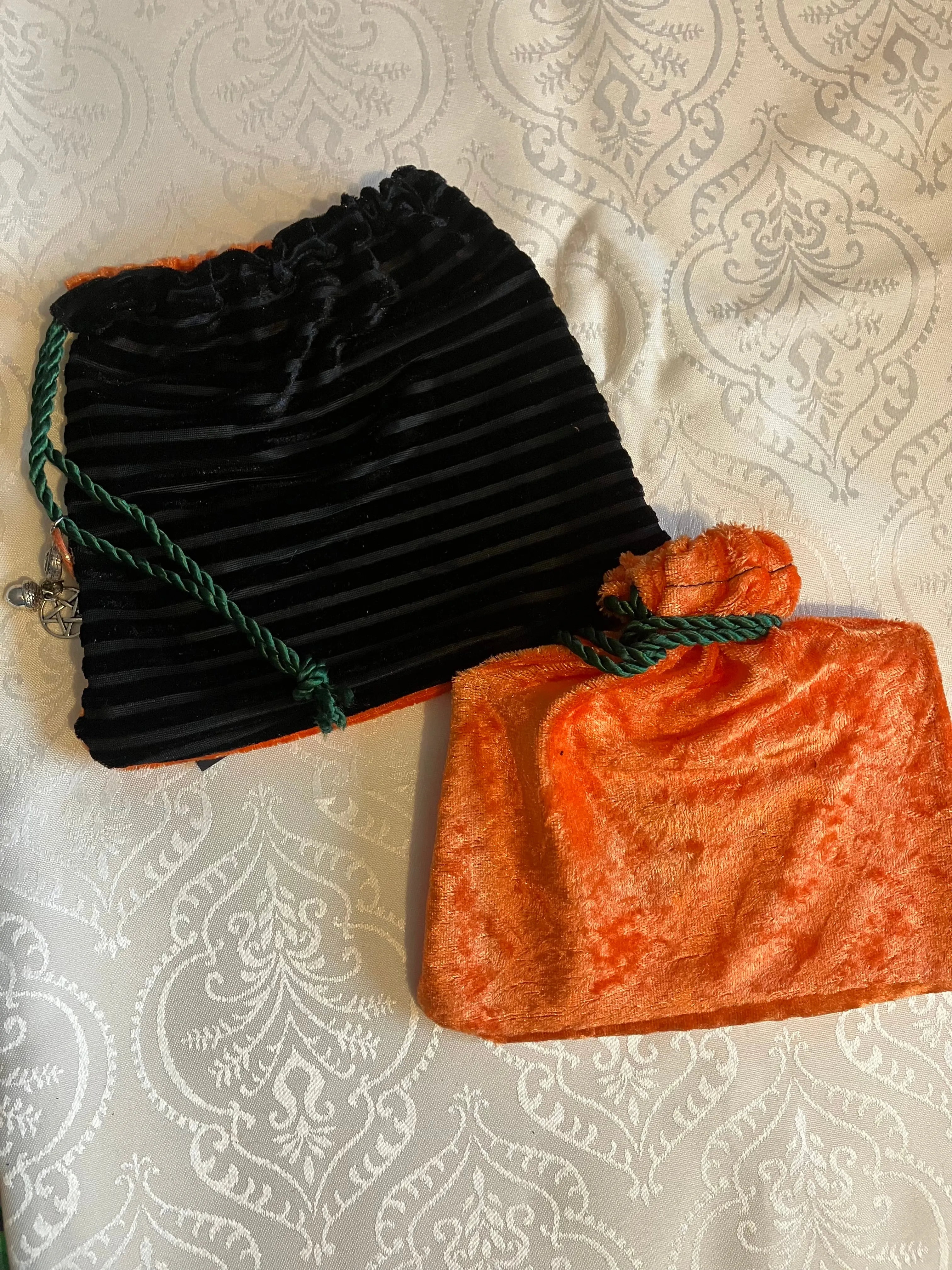 Reclaimed Velvet Tarot card bags
