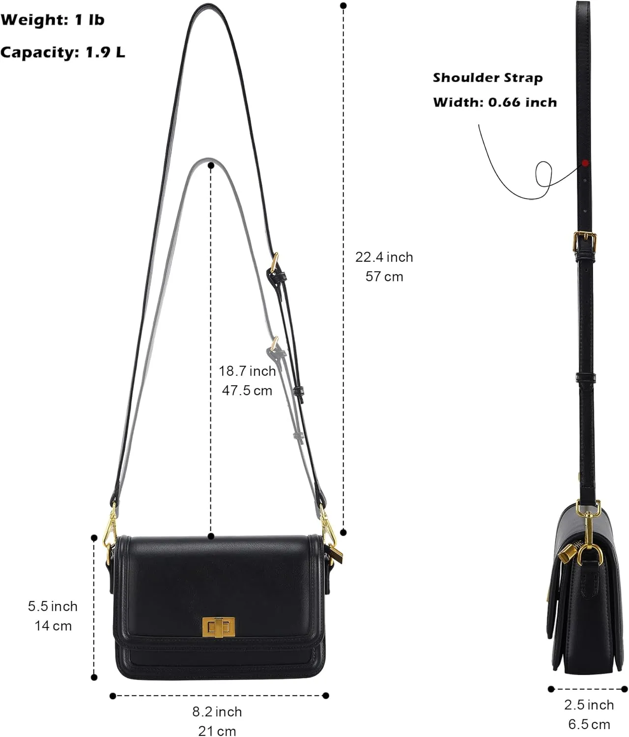 Rectangular Crossbody Bags for Women Small Crossbody Bag for Womens Leather Crossbody Bags for Women Travel