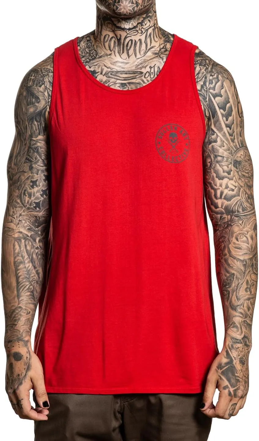 Red Forever Tank by Sullen Art Co.