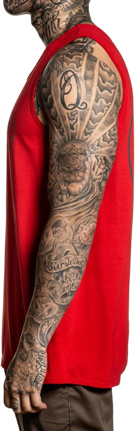 Red Forever Tank by Sullen Art Co.