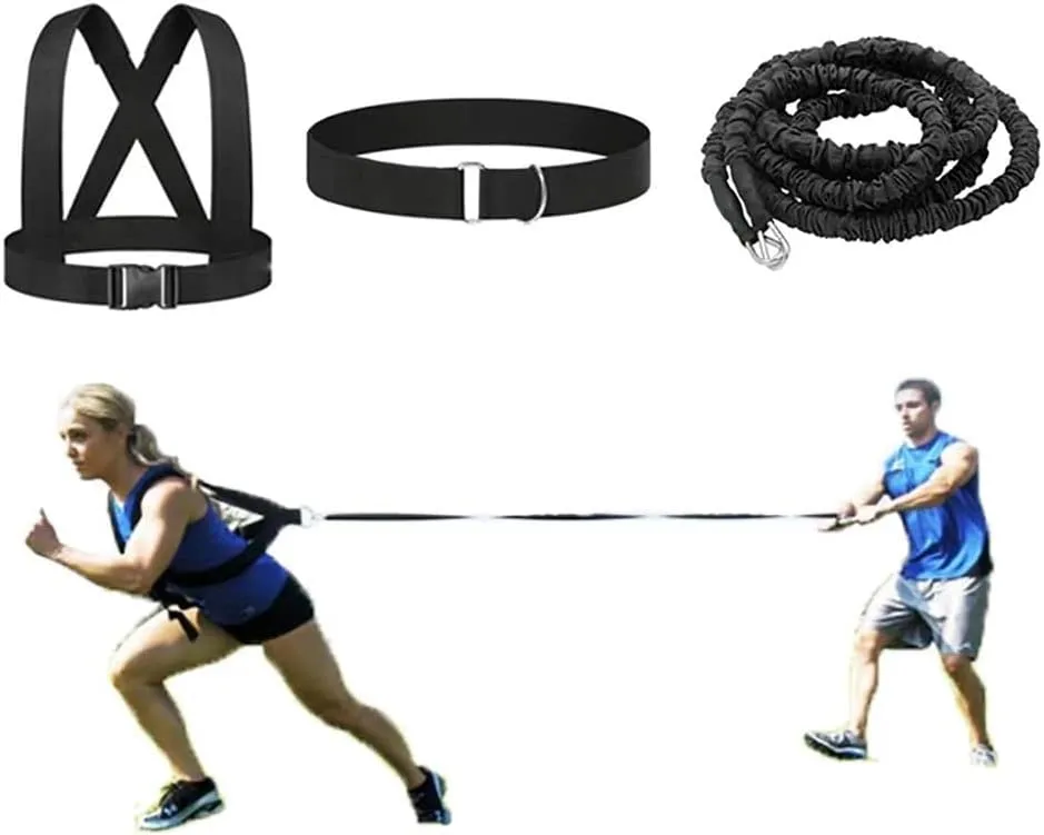 Resistance Explosive Training Rope Force Improve Power, Agility, Strength Track and Field Football Basketball Volleyball Multi-Directional Physical Equipment