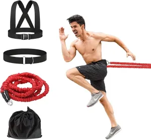Resistance Explosive Training Rope Force Improve Power, Agility, Strength Track and Field Football Basketball Volleyball Multi-Directional Physical Equipment