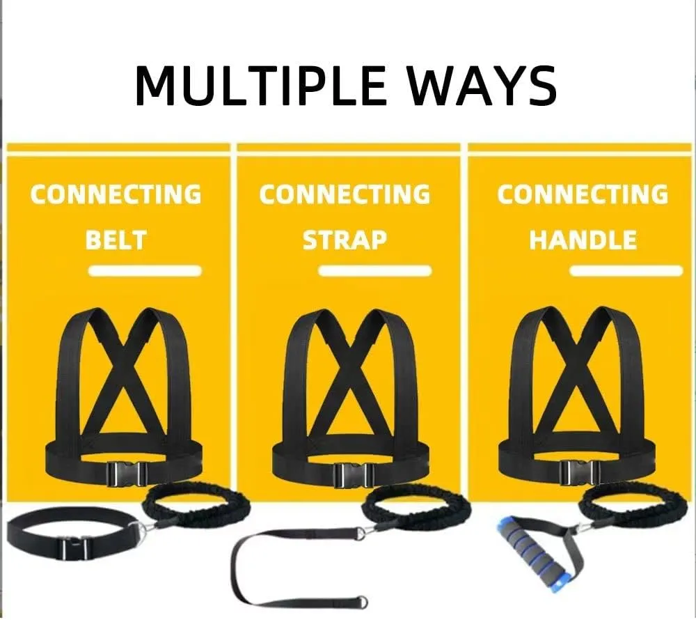 Resistance Explosive Training Rope Force Improve Power, Agility, Strength Track and Field Football Basketball Volleyball Multi-Directional Physical Equipment