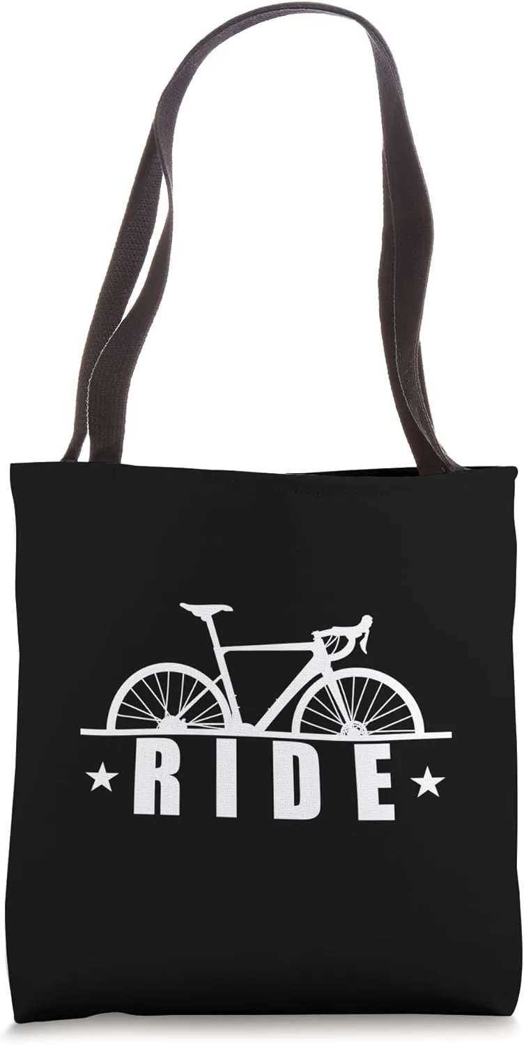 Ride Bike Tote Bag