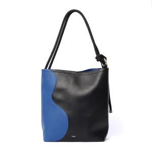 Ripple Tote - Black / Cobalt