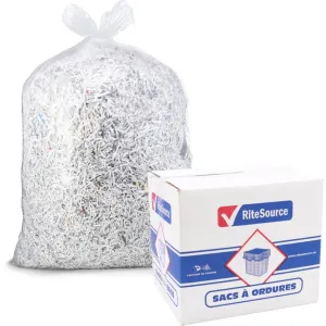 RiteSource - 42" x 48" Clear Regular Garbage Bags, 200/Cs - L4248RC