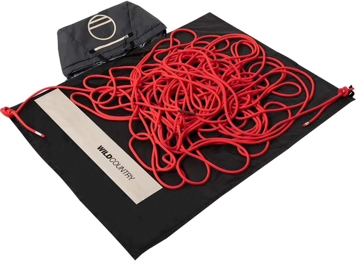 Rope Bag - Large Backpack for Rock Climbing Ropes with Integrated Rope Tarp - Onyx - One Size