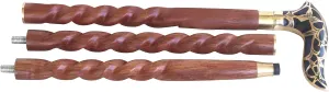 Rosewood Walking Canes for Man and Woman | Wooden Walking Cane| Handmade Walking Sticks | Decorative Walking Sticks | Brass Handle Walking Sticks