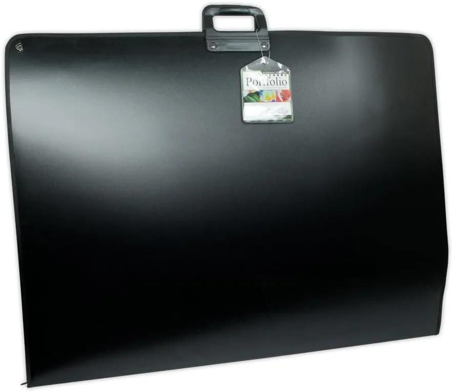 Royal Brush 24-Inch by 33 1/2-Inch Nylon Portfolio, Black