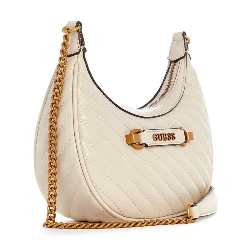 SELA MINI CROSSBODY HOBO - TAS GUESS ORIGINAL WANITA