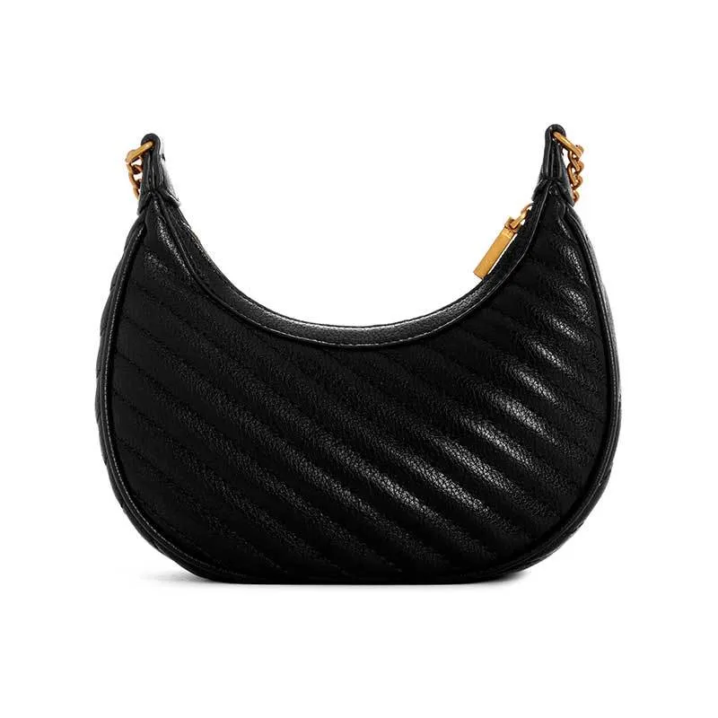 SELA MINI CROSSBODY HOBO - TAS GUESS ORIGINAL WANITA