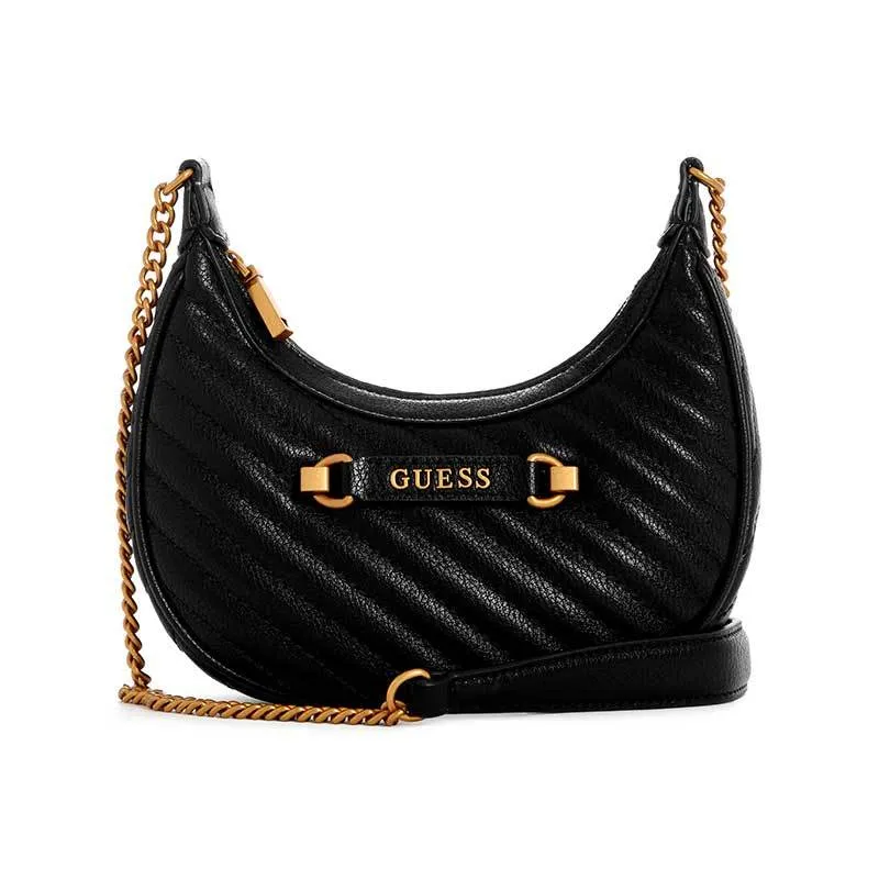 SELA MINI CROSSBODY HOBO - TAS GUESS ORIGINAL WANITA