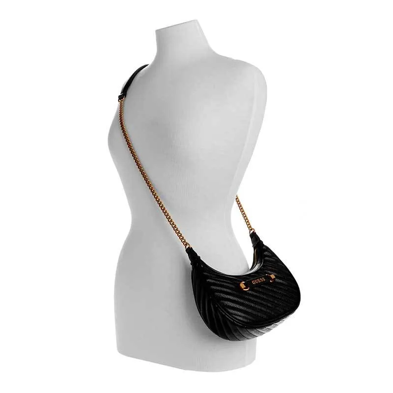 SELA MINI CROSSBODY HOBO - TAS GUESS ORIGINAL WANITA