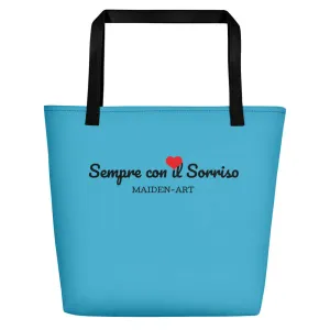 Sempre Con Il Sorriso - Beach Bag