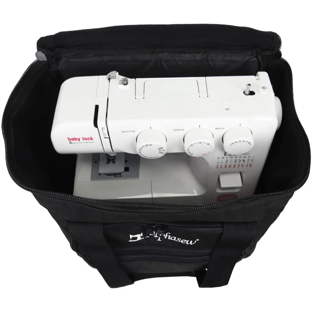 Serger Tote Bag with Wheels