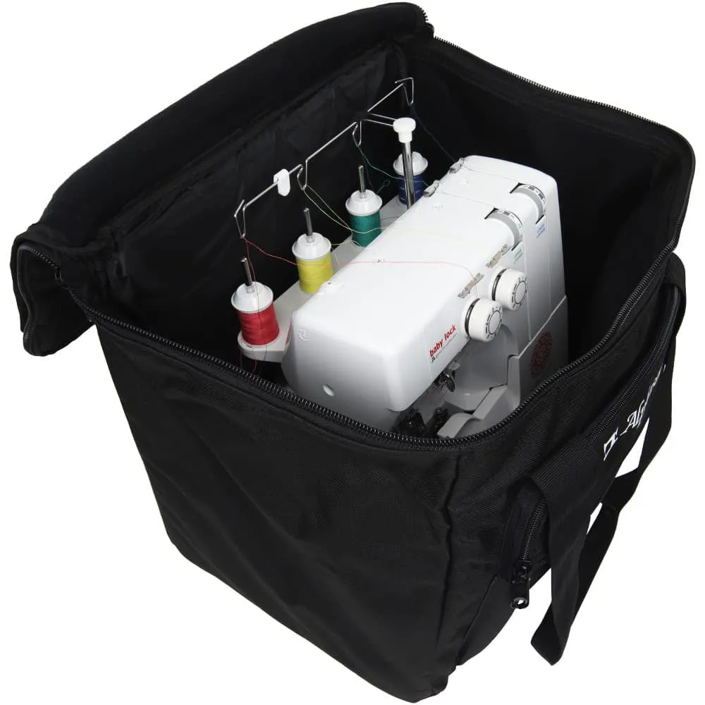 Serger Tote Bag with Wheels