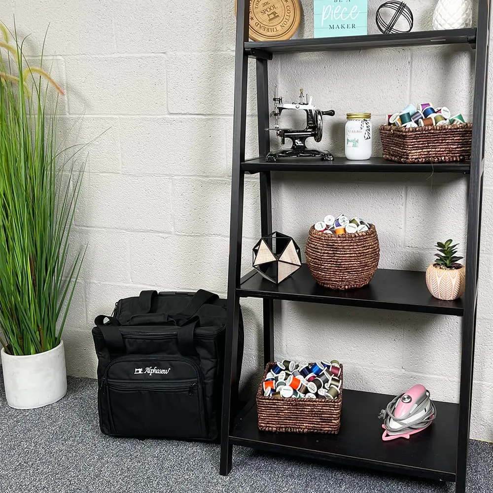 Serger Tote Bag with Wheels
