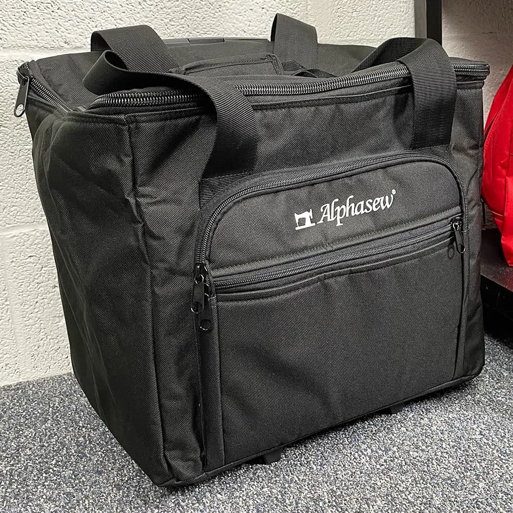 Serger Tote Bag with Wheels