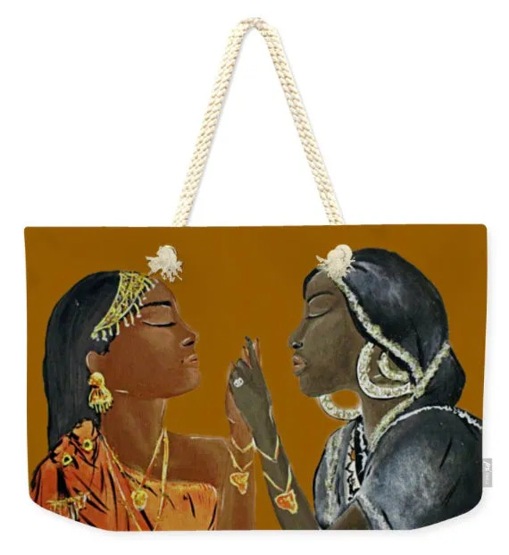 Shades of Melanin Weekender Tote Bag