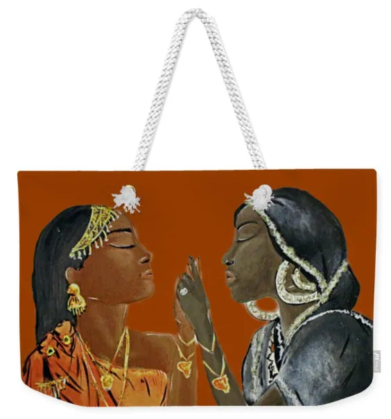 Shades of Melanin Weekender Tote Bag